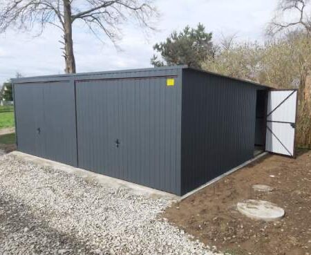 Garaż blaszany 6x5