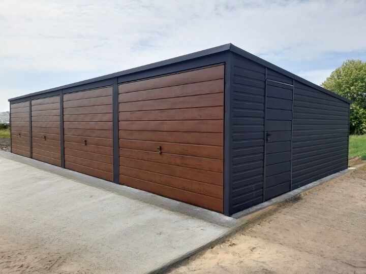 Garaże blaszane Szeregowe 12m x 5m