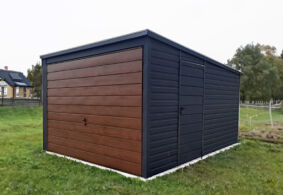 Garaż 3m x 5m z blachy powlekanej , Premium